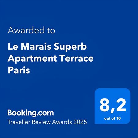 Le Marais Superb Apartment Terrace Paris Free Netflix エクステリア 写真