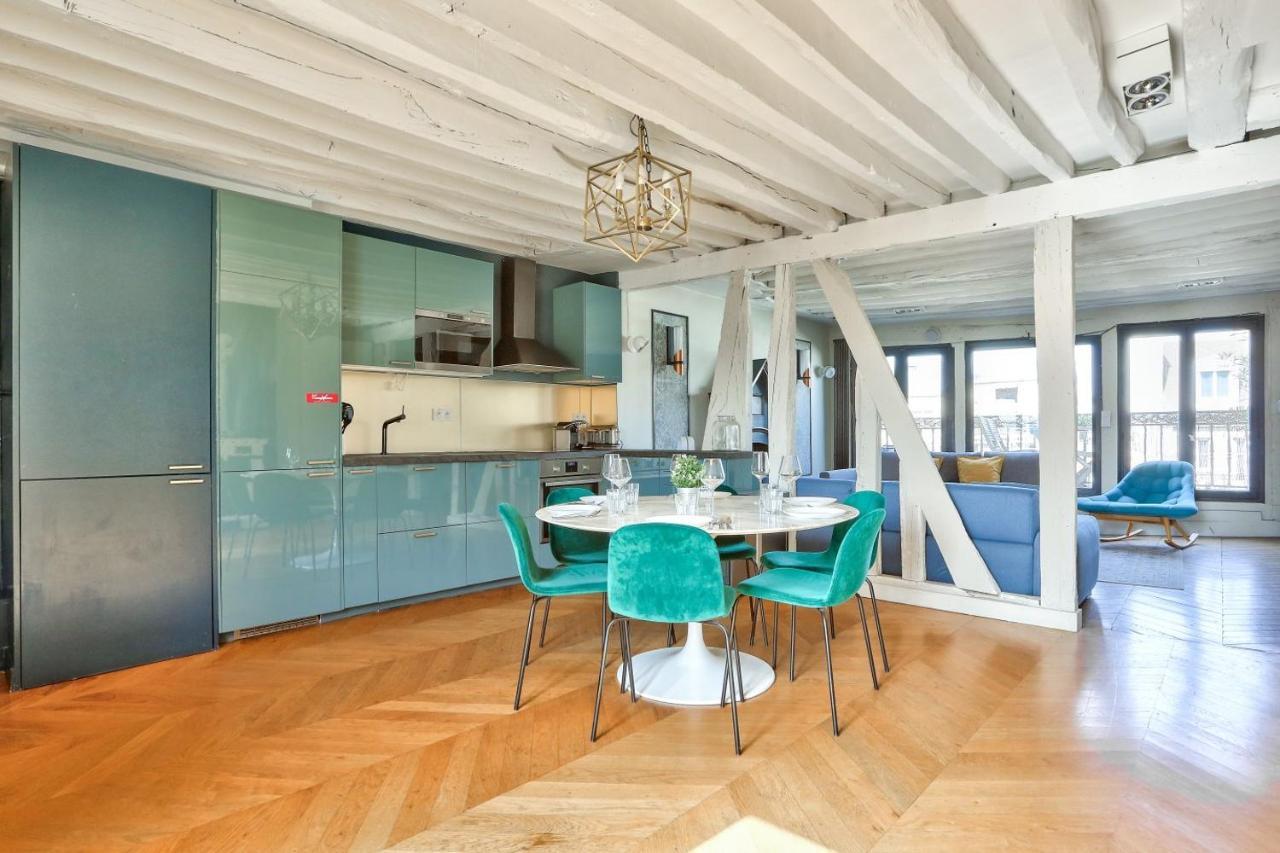 Le Marais Superb Apartment Terrace Paris Free Netflix エクステリア 写真